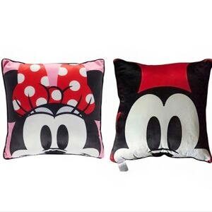 NEW Disney Mickey and Minnie Mouse Decorative Cushions